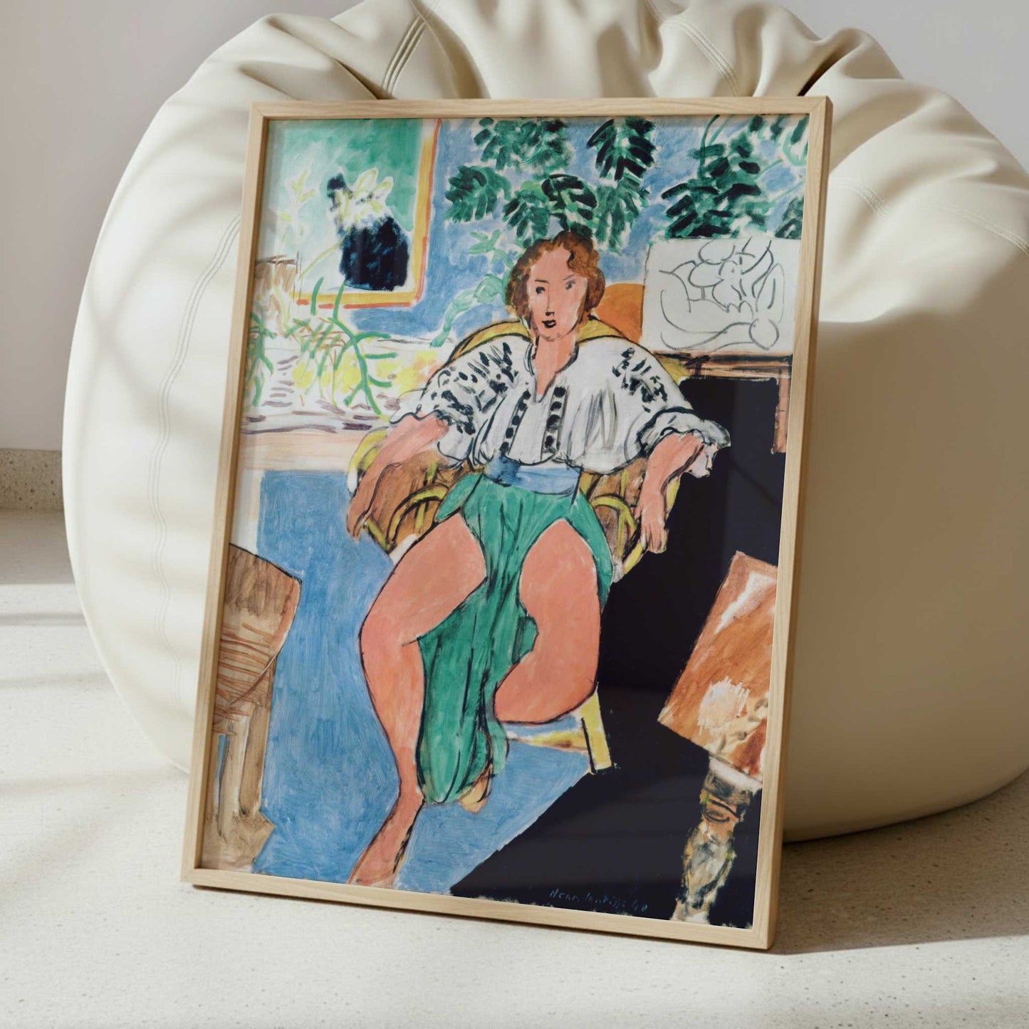 Dancer Resting (1940) by Henri Matisse – Art Print - Interior inspiration