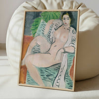 Draped Nude (1936) by Henri Matisse – Art Print - Interior inspiration