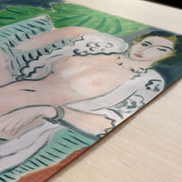 Draped Nude (1936) by Henri Matisse – Art Print - Close-up detail of the art print