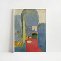 Entrance to the Kasbah (1912) by Henri Matisse – Art Print - Art print in white frame