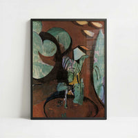 Garden at Issy (1917-19) by Henri Matisse – Art Print - Art print in black frame