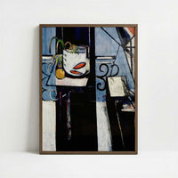 Goldfish and Palette (1914) by Henri Matisse – Art Print - Art print in dark wood frame