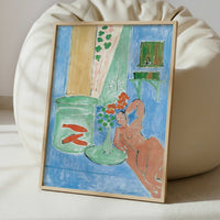 Goldfish and Sculpture (1912) by Henri Matisse – Art Print - Interior inspiration