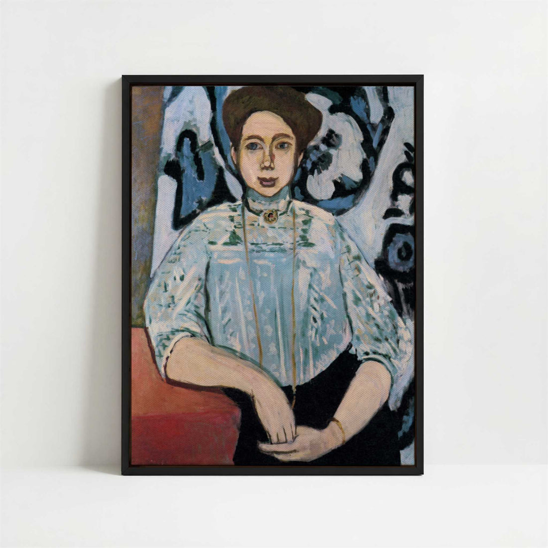 Framed Canvas - Framed canvas in black frame