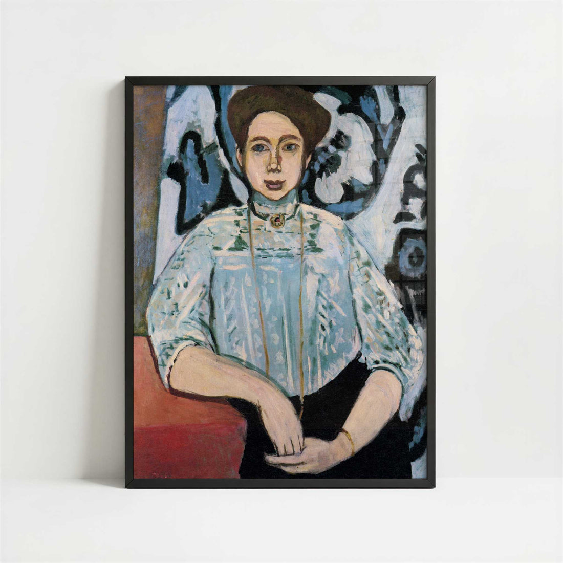 Greta Moll (1908) by Henri Matisse – Art Print - Art print in black frame