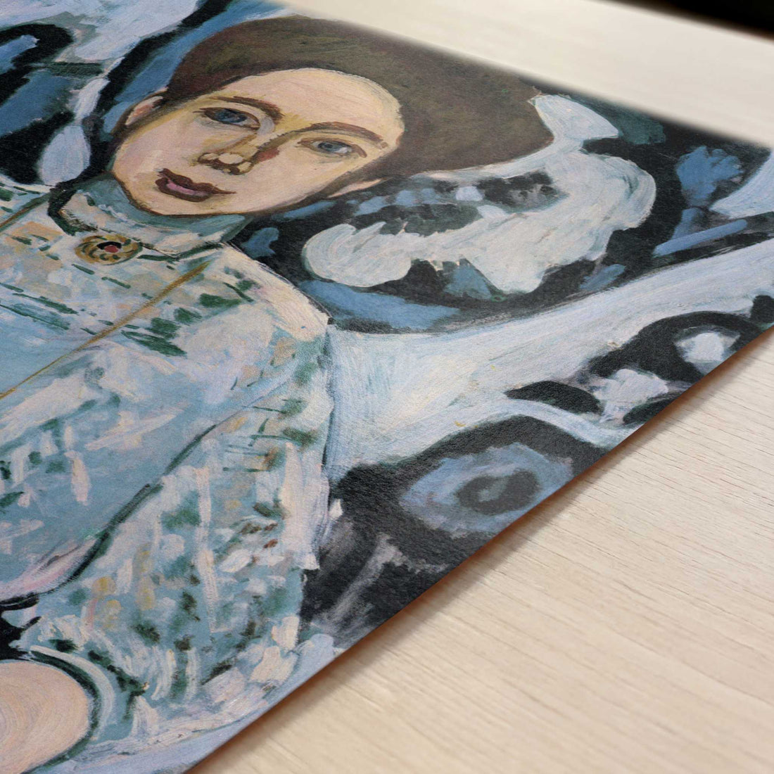 Greta Moll (1908) by Henri Matisse – Art Print - Close-up detail of the art print