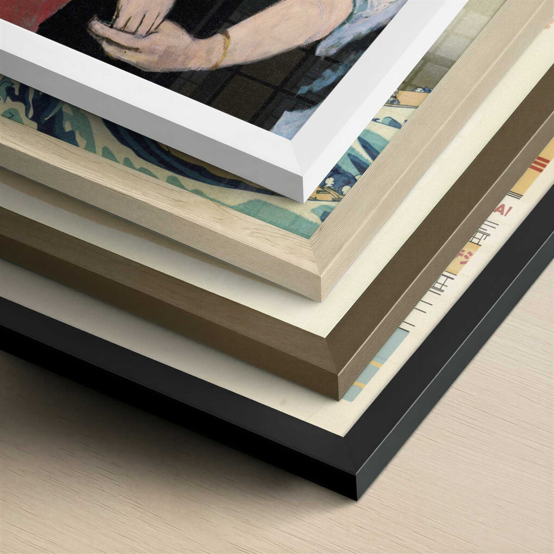 Greta Moll (1908) by Henri Matisse – Art Print - Close-up detail of the different frames