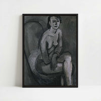 Framed Canvas - Framed canvas in black frame