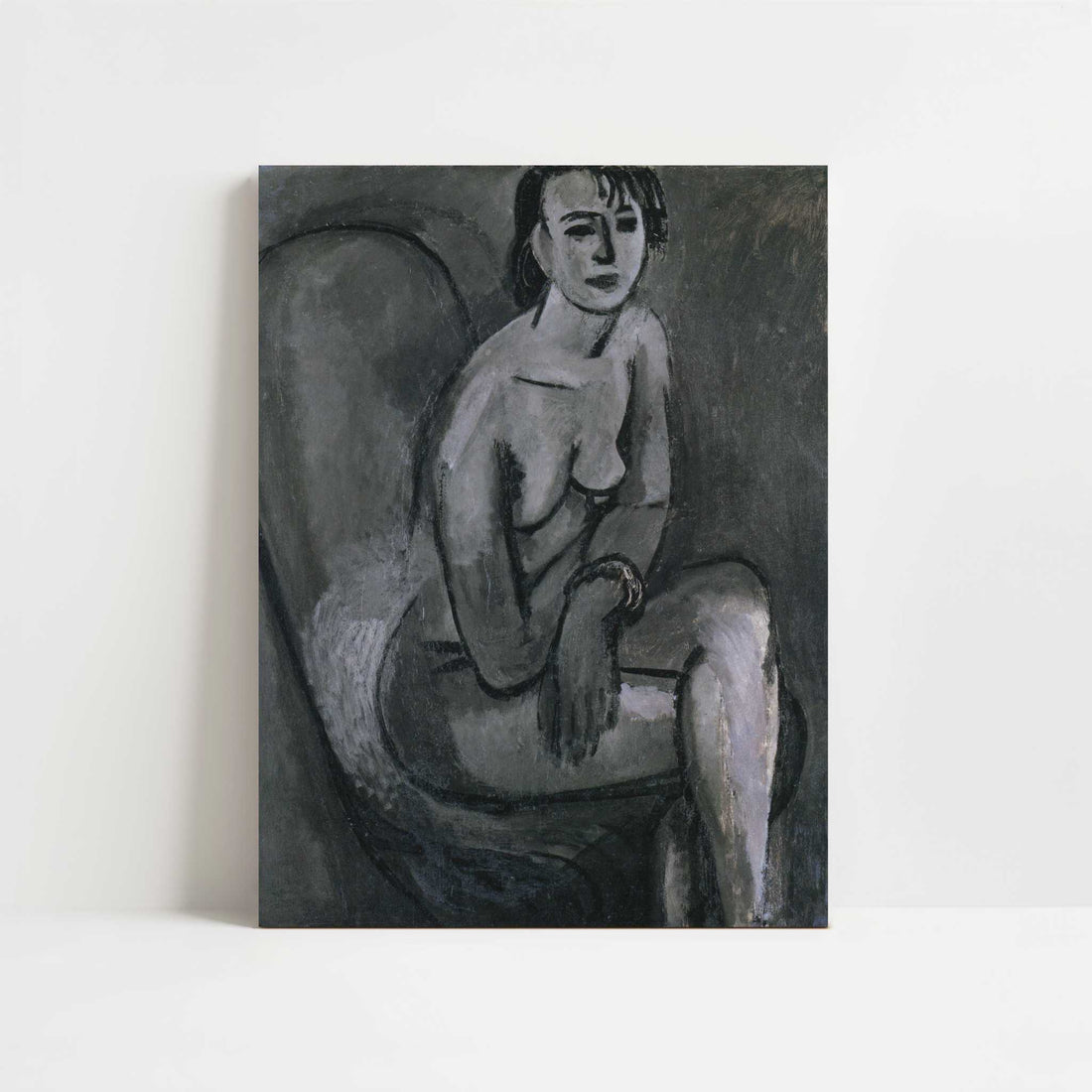 Grey Nude with Bracelet (1913) by Henri Matisse – Art Print - Unframed art print