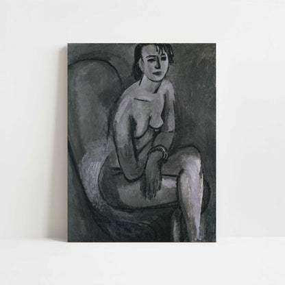 Grey Nude with Bracelet (1913) by Henri Matisse – Art Print - Unframed art print