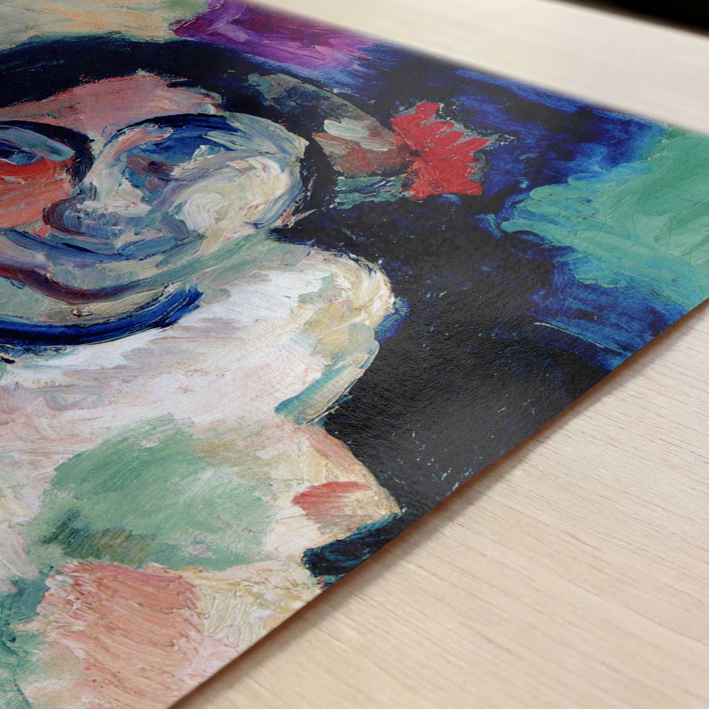 Gypsy Woman (1906) by Henri Matisse – Art Print - Close-up detail of the art print
