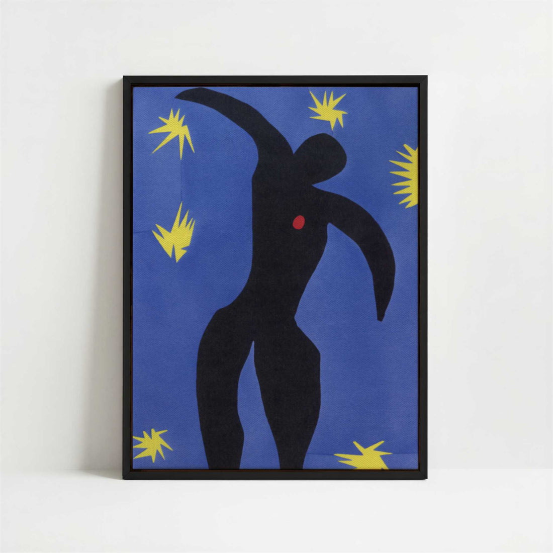 Framed Canvas - Framed canvas in black frame