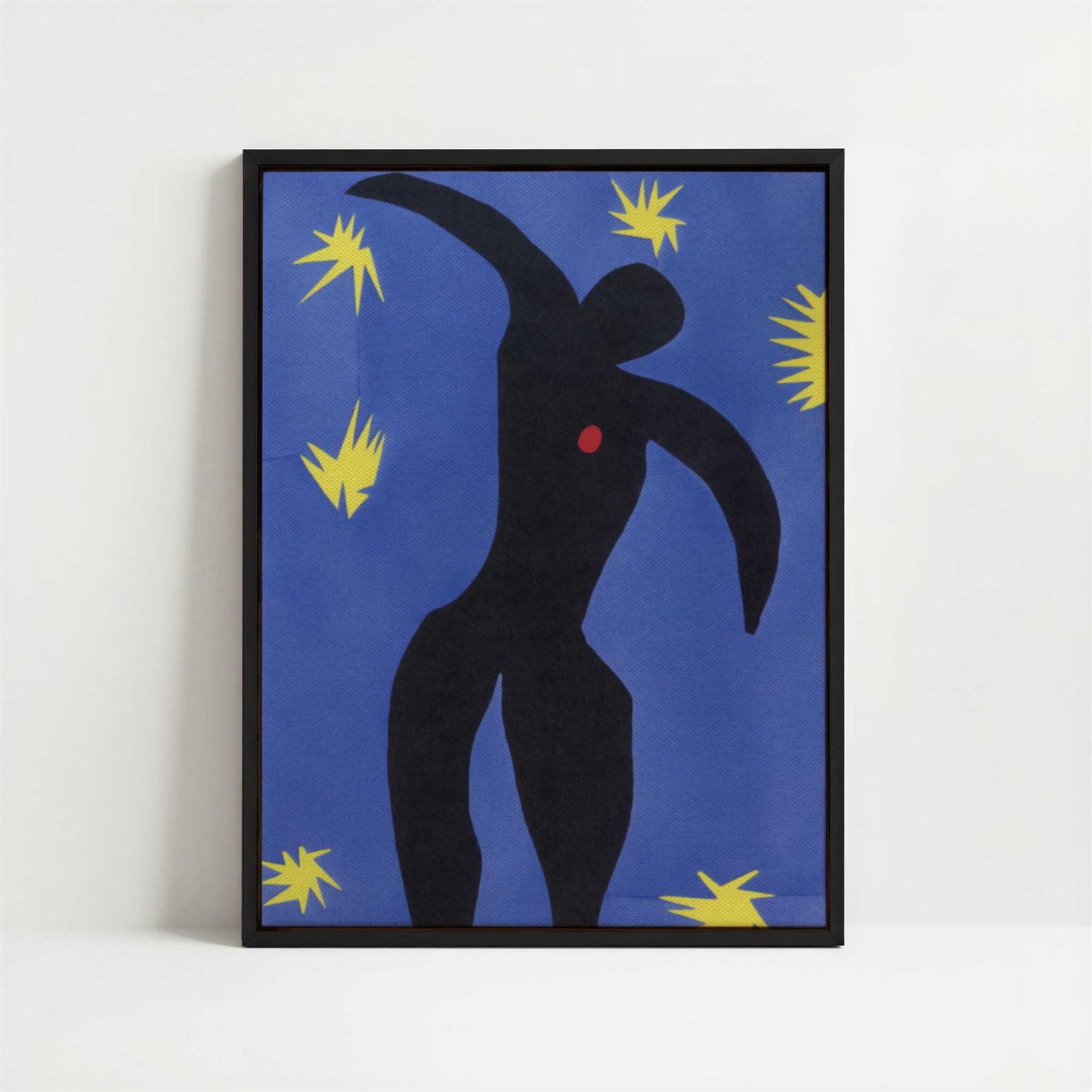 Framed Canvas - Framed canvas in black frame