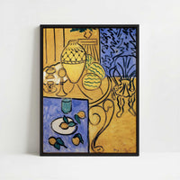 Framed Canvas - Framed canvas in black frame