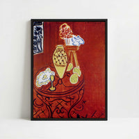Framed Canvas - Framed canvas in black frame