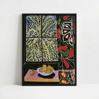 Framed Canvas - Framed canvas in black frame