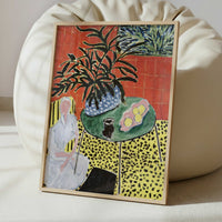 Interior with a Black Fern (1948) by Henri Matisse – Art Print - Interior inspiration