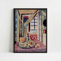 Framed Canvas - Framed canvas in black frame