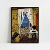 Framed Canvas - Framed canvas in black frame