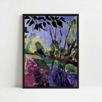 Framed Canvas - Framed canvas in black frame