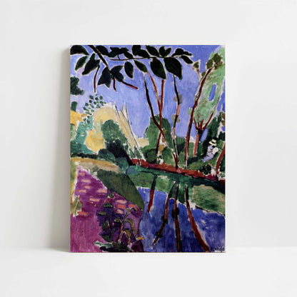 La Berge (1907) by Henri Matisse – Art Print - Unframed art print