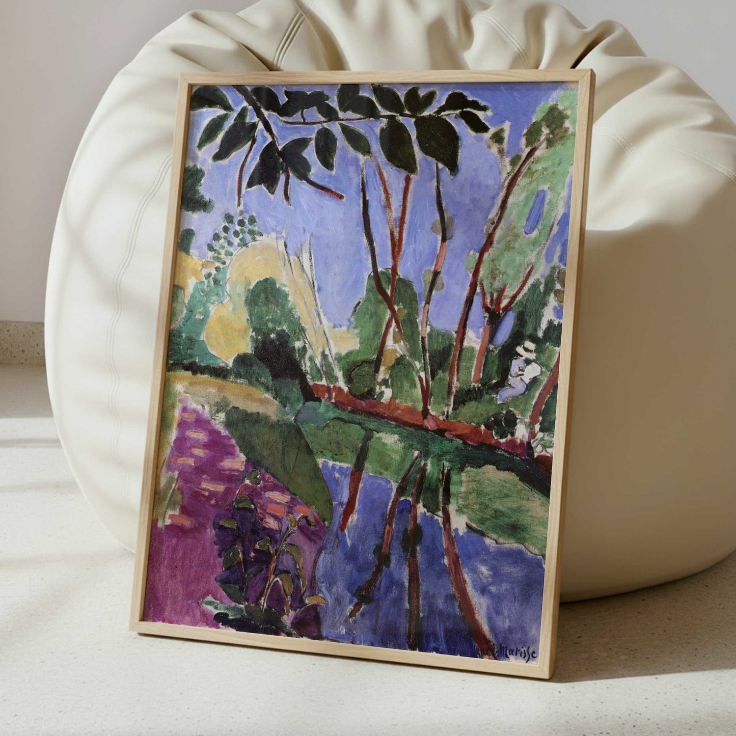 La Berge (1907) by Henri Matisse – Art Print - Interior inspiration