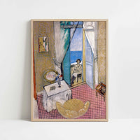 Large Interior, Nice (1918-19) by Henri Matisse – Art Print - Art print in oak frame