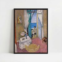 Framed Canvas - Framed canvas in black frame