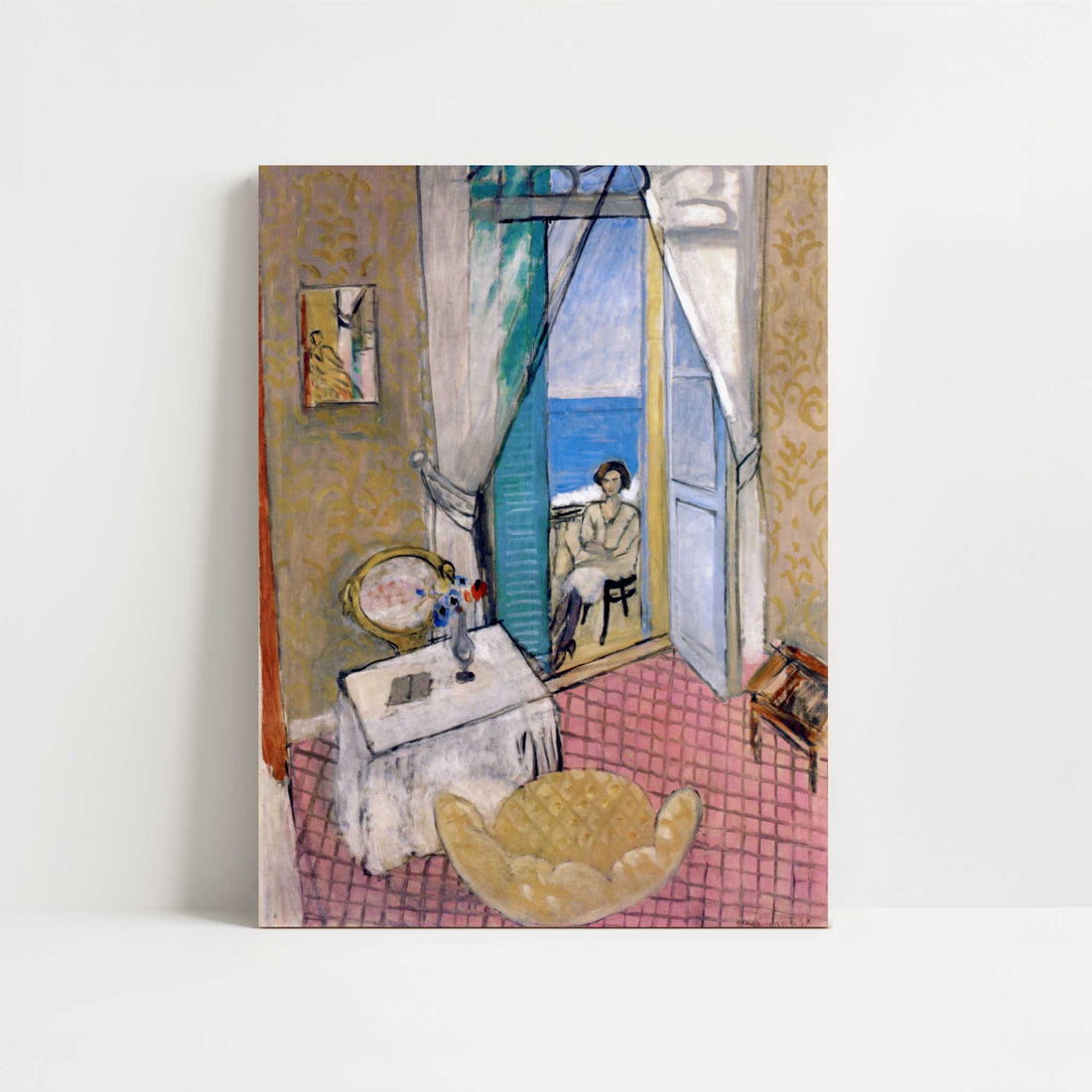 Large Interior, Nice (1918-19) by Henri Matisse – Art Print - Unframed art print