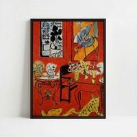 Framed Canvas - Framed canvas in black frame