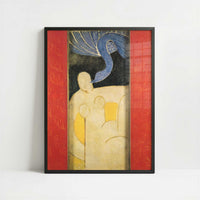 Leda & the Swan (1944-46) by Henri Matisse – Art Print - Art print in black frame