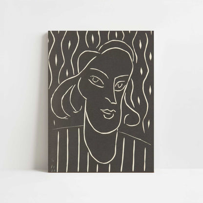 Lino-cut (1938) by Henri Matisse – Art Print - Unframed art print