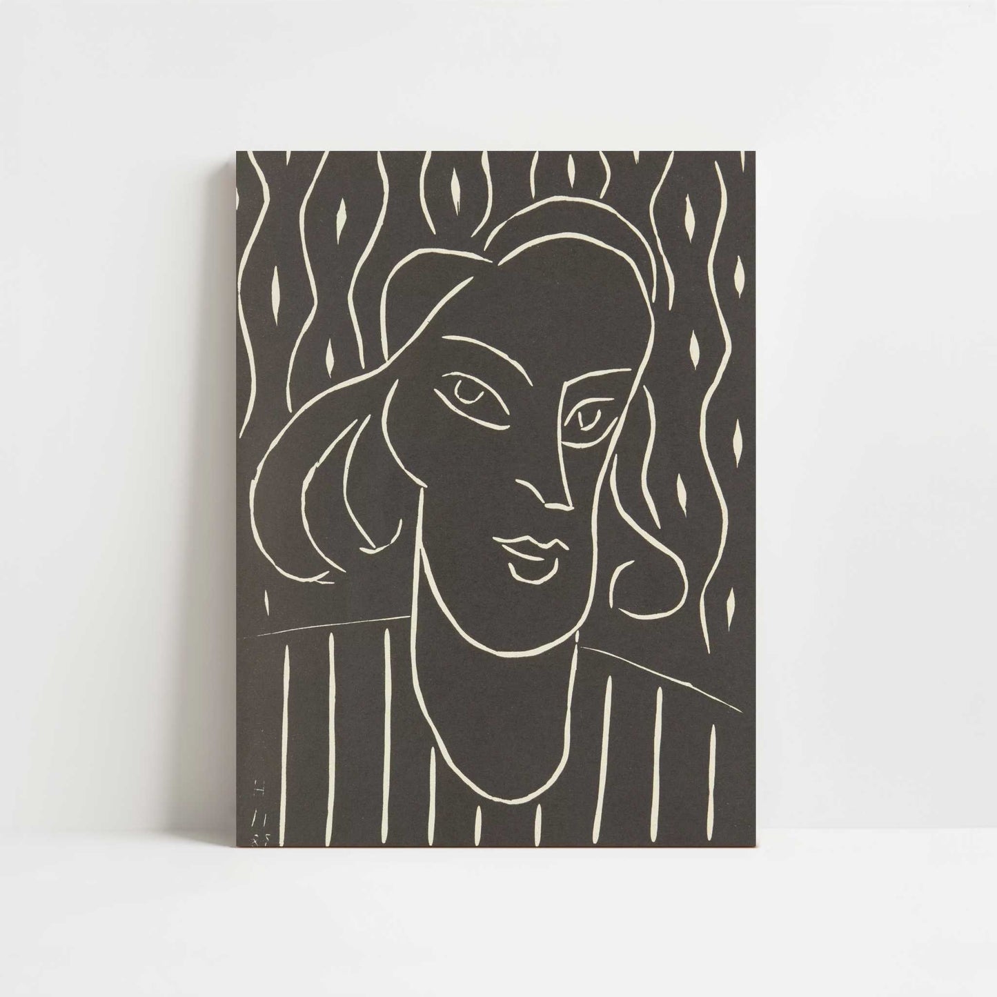 Lino-cut (1938) by Henri Matisse – Art Print - Unframed art print