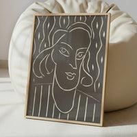 Lino-cut (1938) by Henri Matisse – Art Print - Interior inspiration