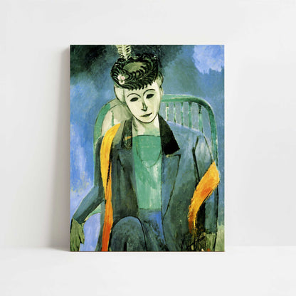 Madame Matisse 2 (1913) by Henri Matisse – Art Print - Unframed art print