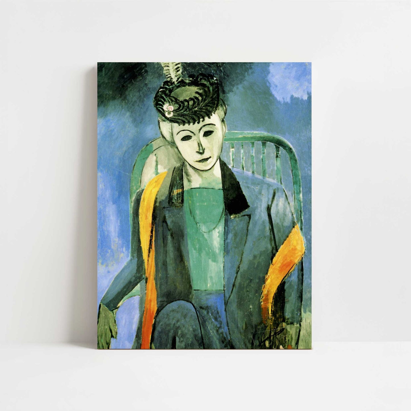 Madame Matisse 2 (1913) by Henri Matisse – Art Print - Unframed art print
