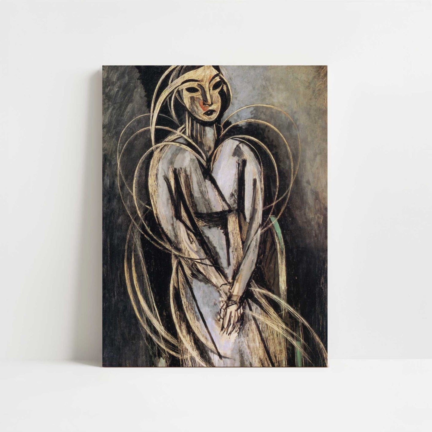 Mademoiselle Yvonne Landsberg (1914) by Henri Matisse – Art Print - Unframed art print