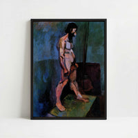 Framed Canvas - Framed canvas in black frame