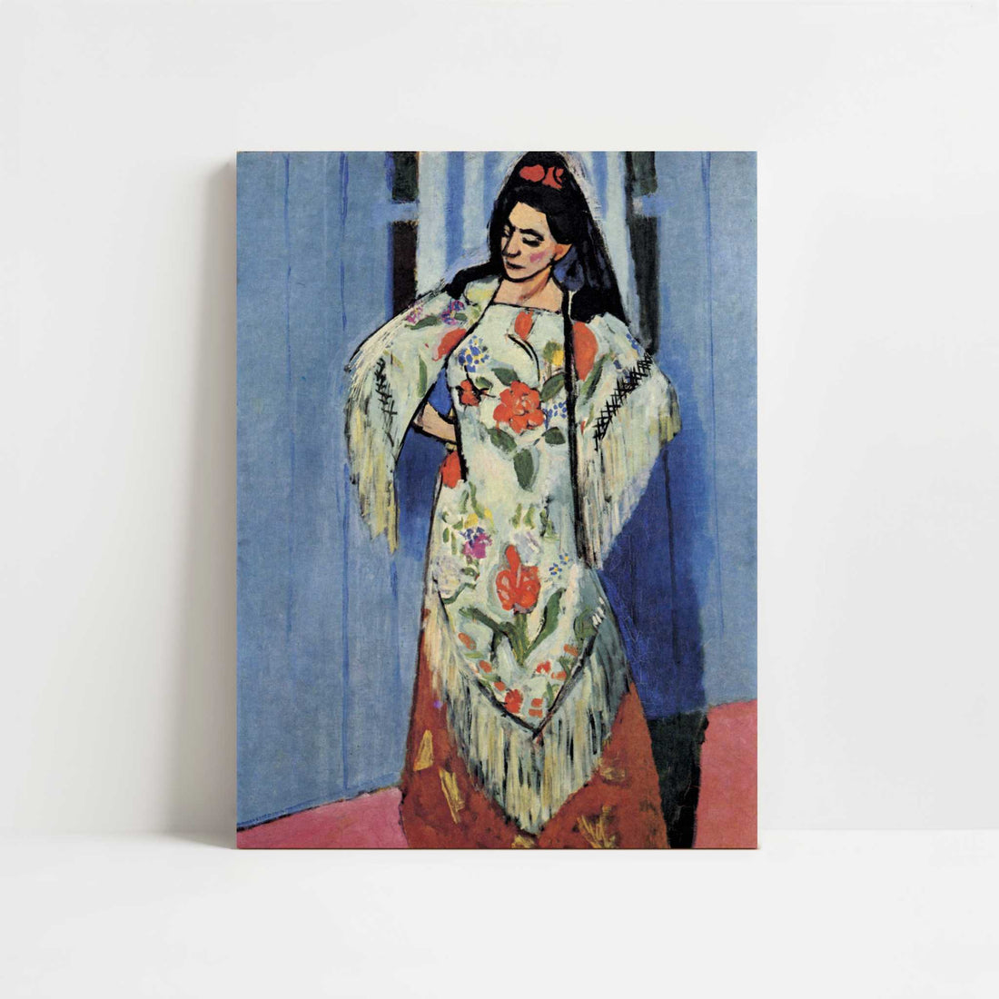 Manila Shawl (1911) by Henri Matisse – Art Print - Unframed art print