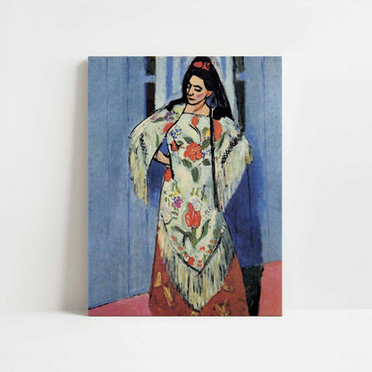 Manila Shawl (1911) by Henri Matisse – Art Print - Unframed art print