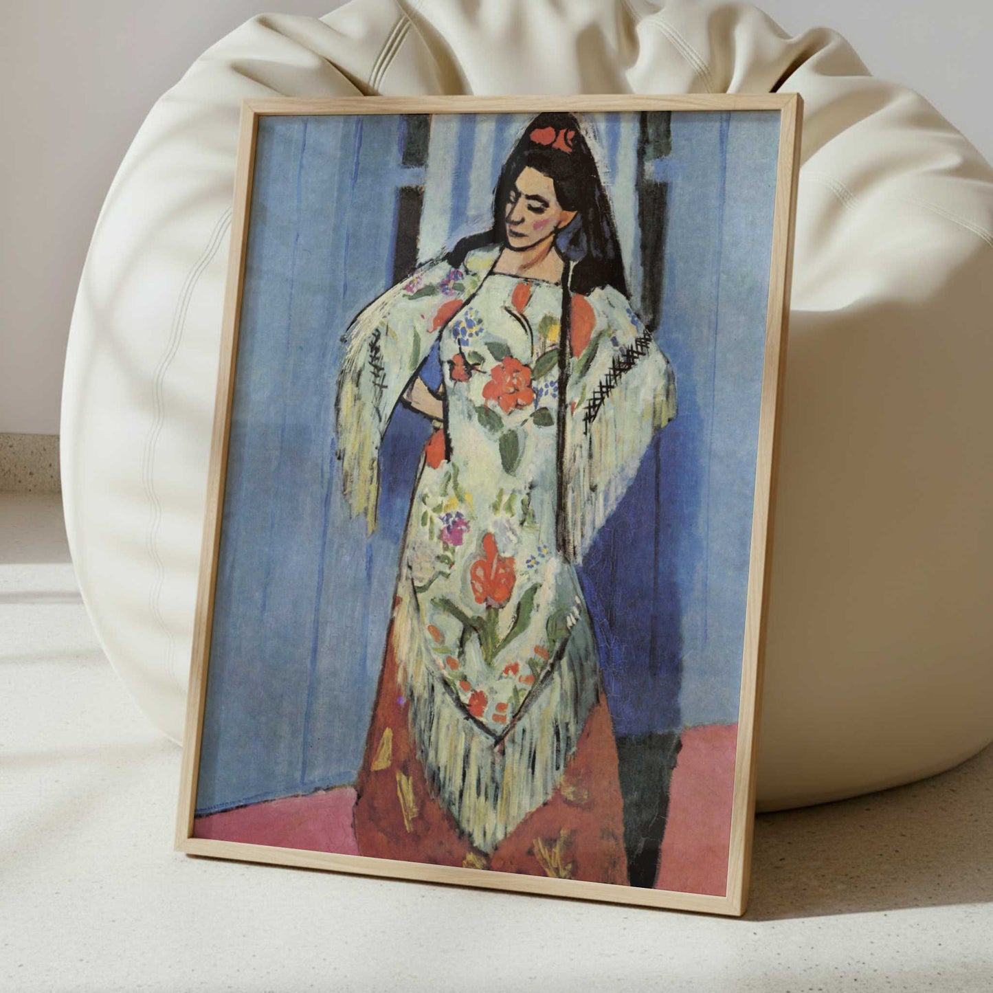 Manila Shawl (1911) by Henri Matisse – Art Print - Interior inspiration