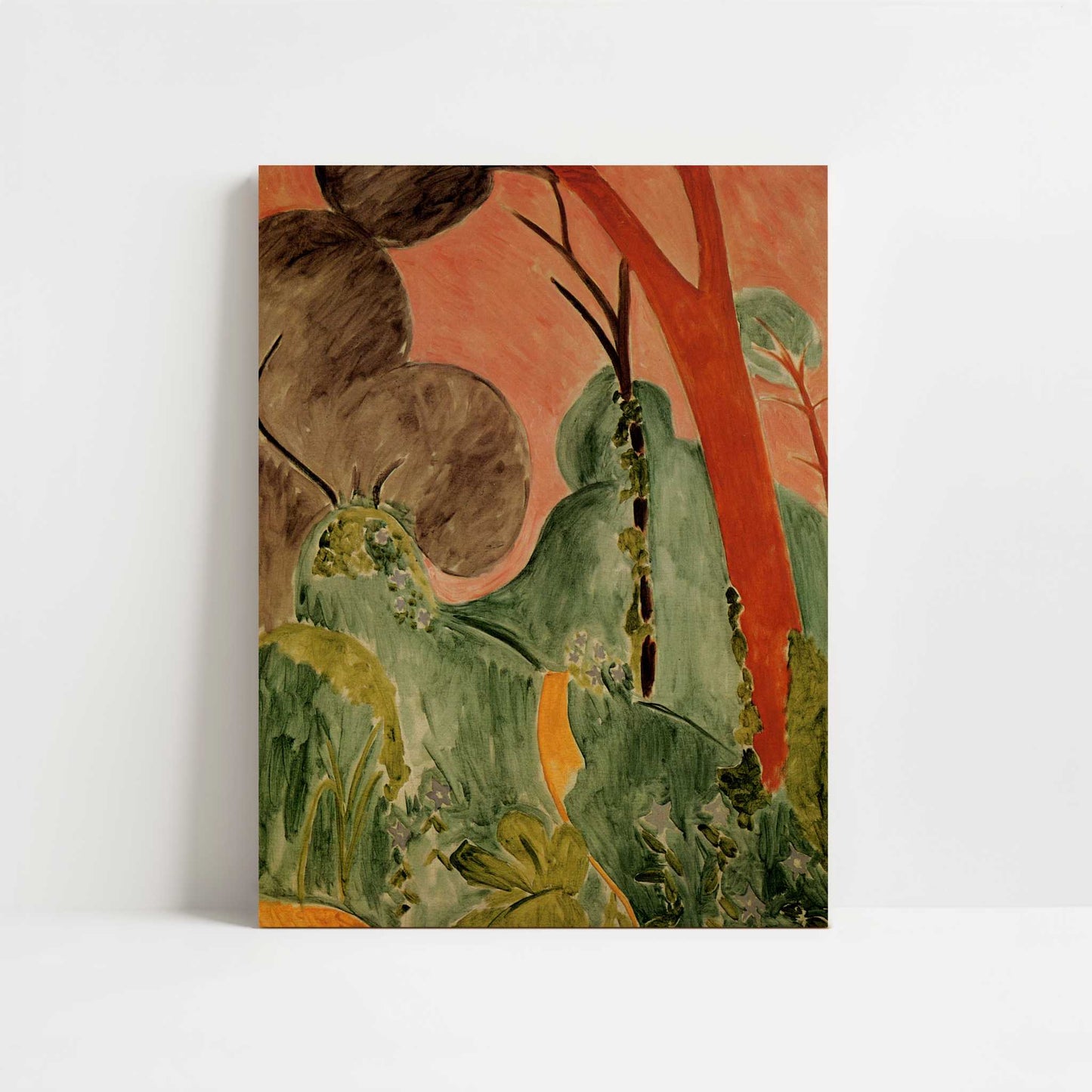 Moroccan Garden (Pervenches) (1912) by Henri Matisse – Art Print - Unframed art print