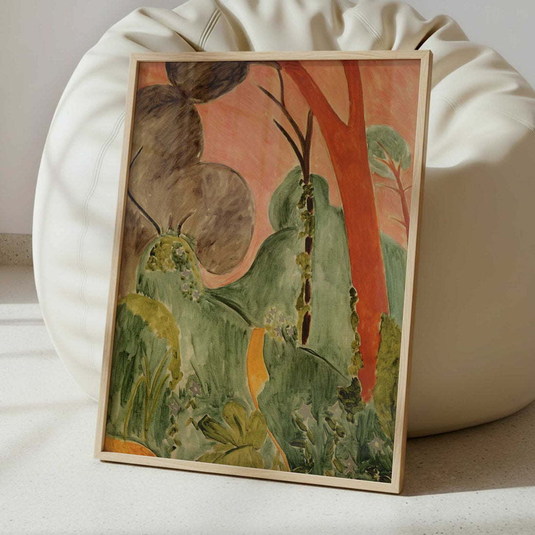 Moroccan Garden (Pervenches) (1912) by Henri Matisse – Art Print - Interior inspiration