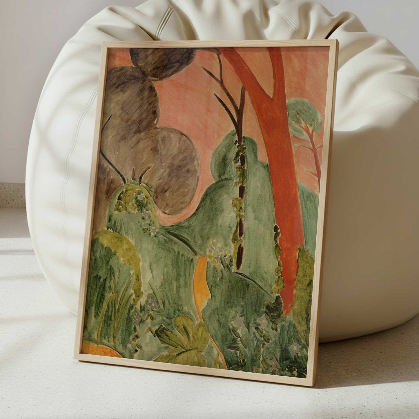 Moroccan Garden (Pervenches) (1912) by Henri Matisse – Art Print - Interior inspiration
