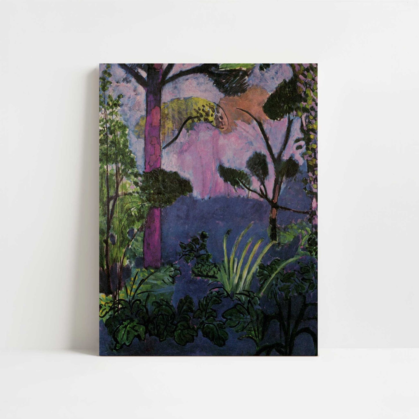 Moroccan Landscape (Acanthus) (1912) by Henri Matisse – Art Print - Unframed art print