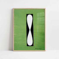 Motif-L'helice (1945) by Henri Matisse – Art Print - Art print in oak frame