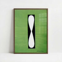 Motif-L'helice (1945) by Henri Matisse – Art Print - Art print in dark wood frame