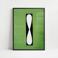 Motif-L'helice (1945) by Henri Matisse – Art Print - Art print in black frame