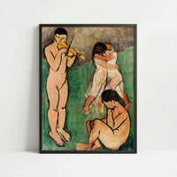 Music (1907) by Henri Matisse – Art Print - Art print in black frame