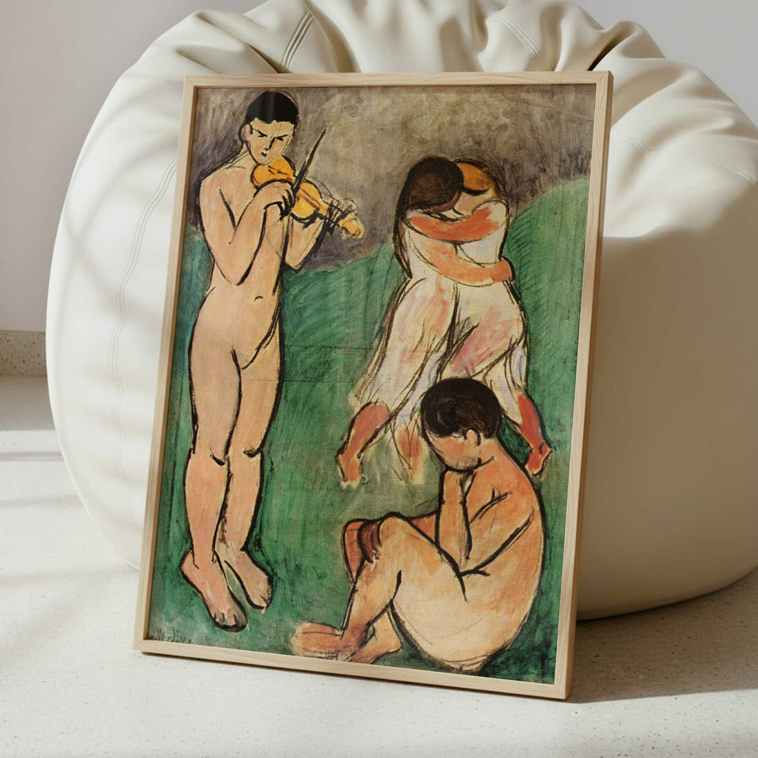 Music (1907) by Henri Matisse – Art Print - Interior inspiration